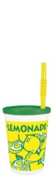 16-22oz. Plastic  Lemonade Cups